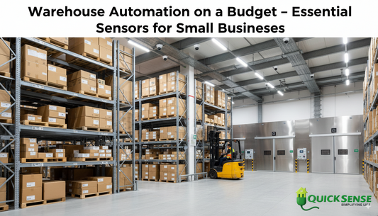 Warehouse Automation on a Budget: Essential Sensors for Small Businesses