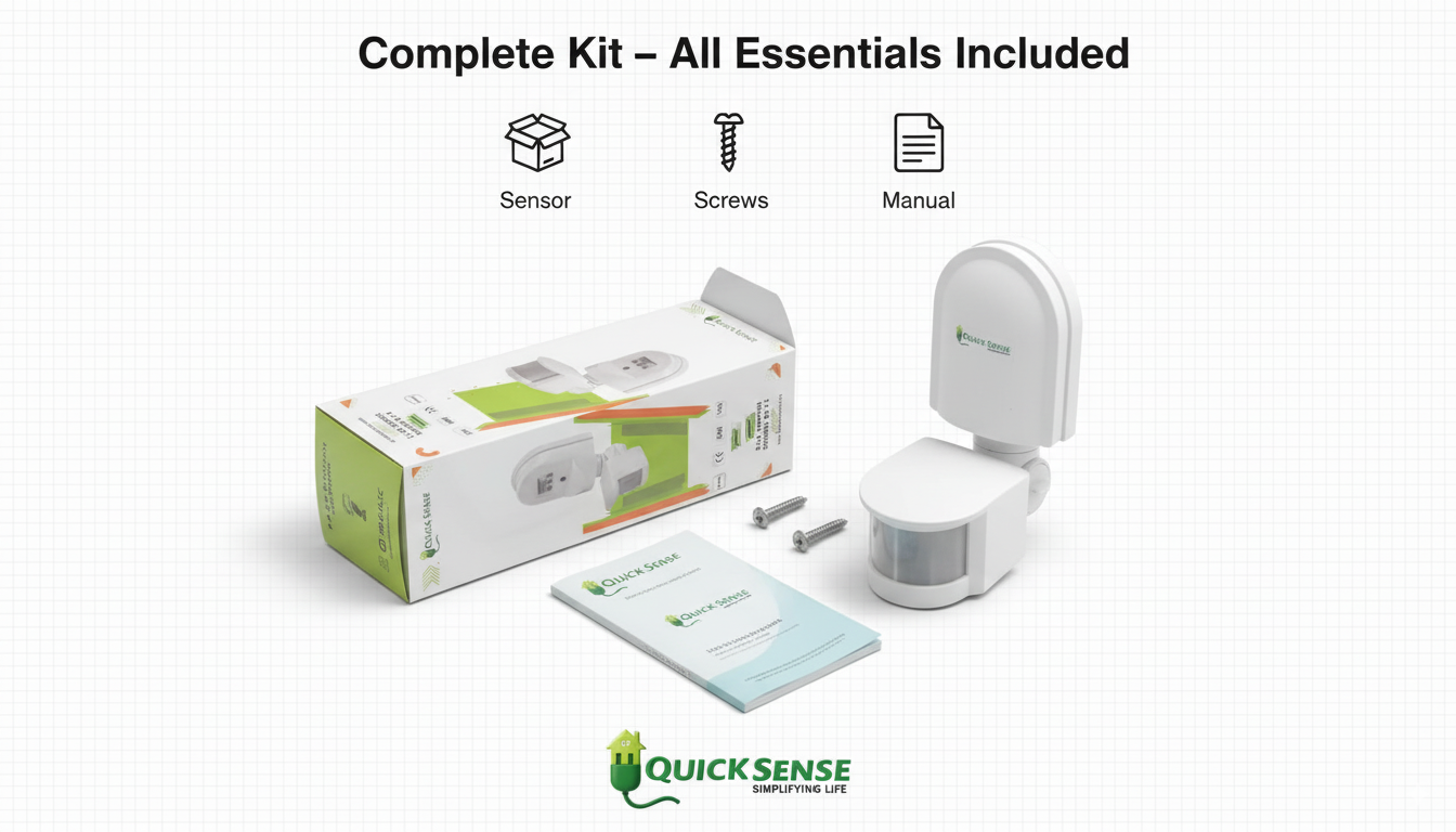 Wall Mount PIR Sensor Qs-11