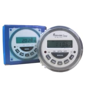 Quick Sense TM-619 12V DC Programmable Timer Switch for Pumps