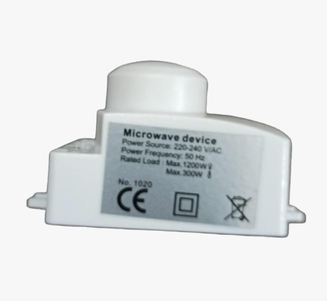 Quick Sense 360° Microwave Motion Sensor Ceiling Switch with Lux