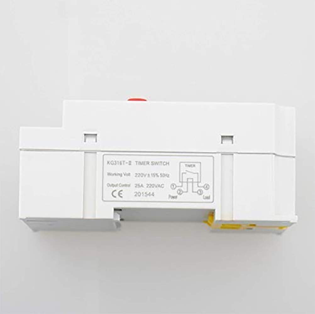 Quick Sense QS-T10 DIN-Rail Digital Timer Switch 220V 25A