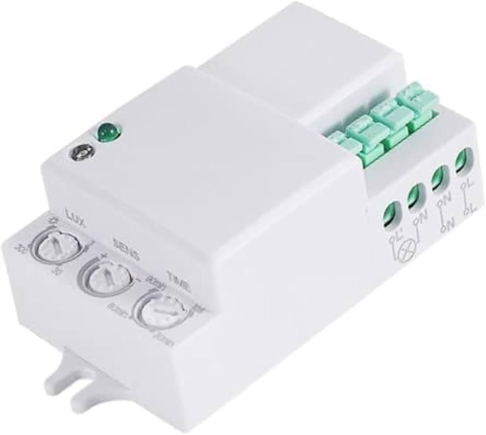 Quick Sense QS-M5B 360° Microwave Motion Sensor with Light Sensor