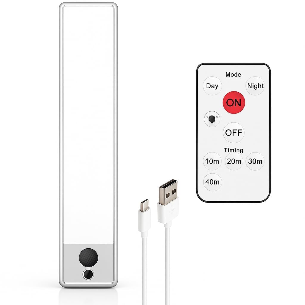 Quick Sense Rechargeable Motion Sensor LED Wardrobe Under-Cabinet Light