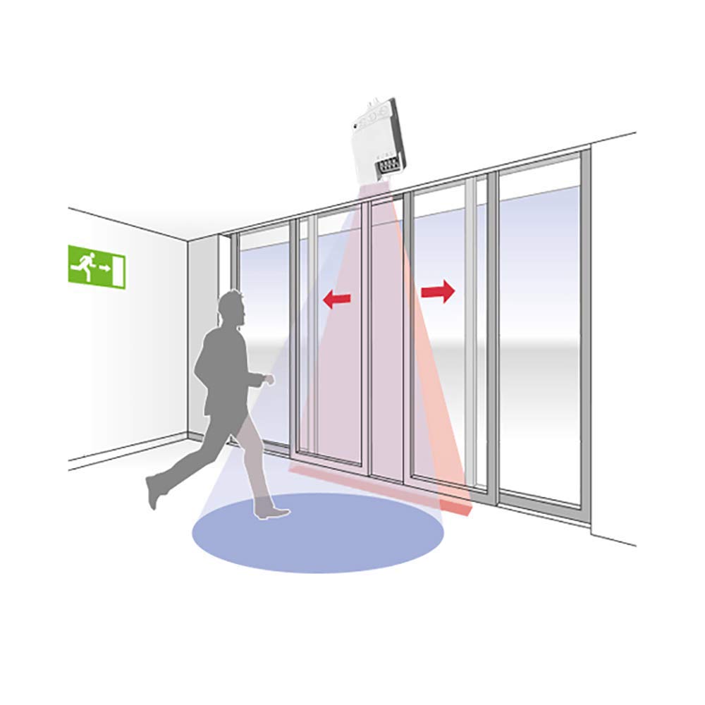Quick Sense 360° Microwave Motion Sensor Ceiling Switch with Lux
