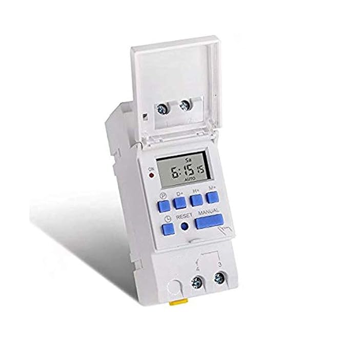 Quick Sense QS-T3 DIN Rail Programmable 24x7 Digital Timer Switch