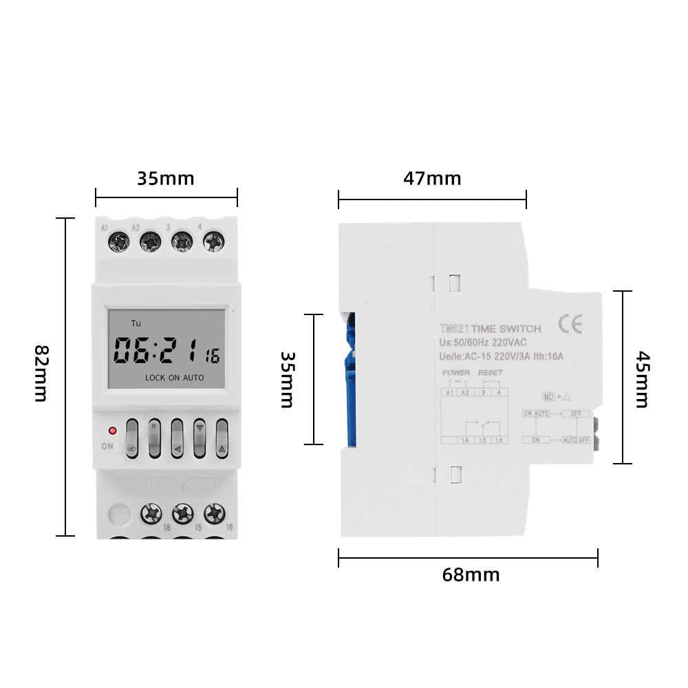 Programmable Digital School Bell Timer Quick Sense Qs-Tx04 40 Settings