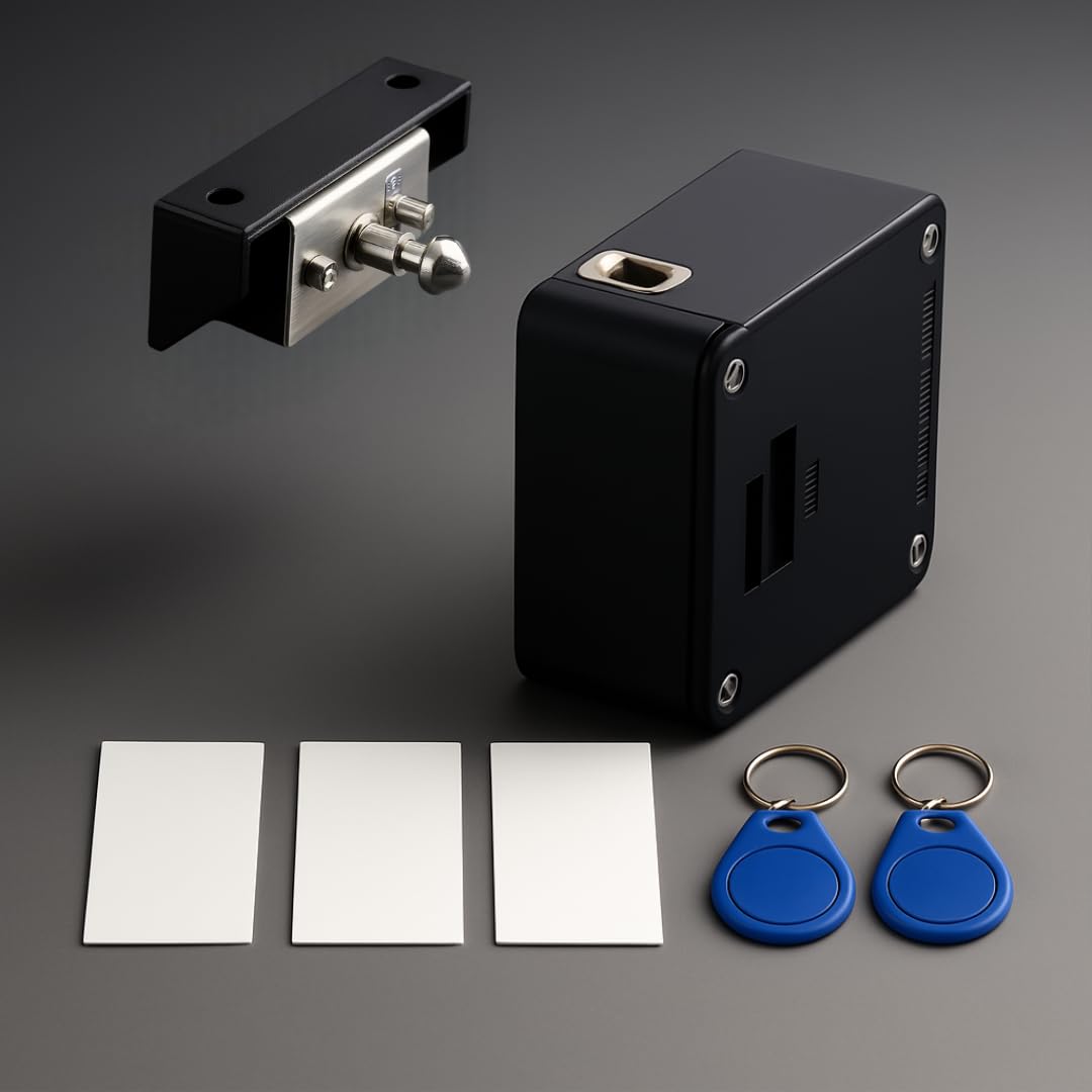 Quick Sense RFID Hidden Electronic Cabinet Lock for Wooden Drawers