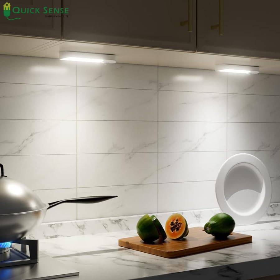 Quick Sense Rechargeable Motion Sensor LED Night Light USB-Powered Magnetic