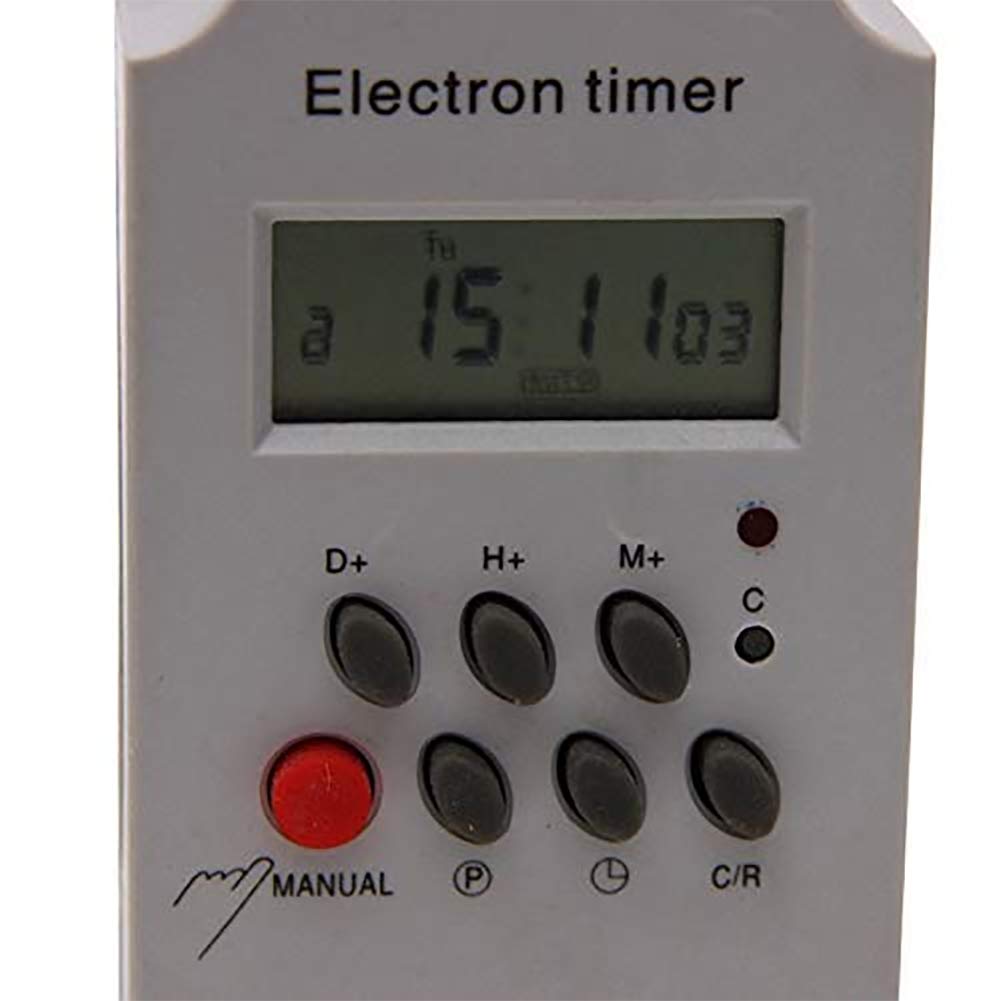 Quick Sense QS-T10 DIN-Rail Digital Timer Switch 220V 25A