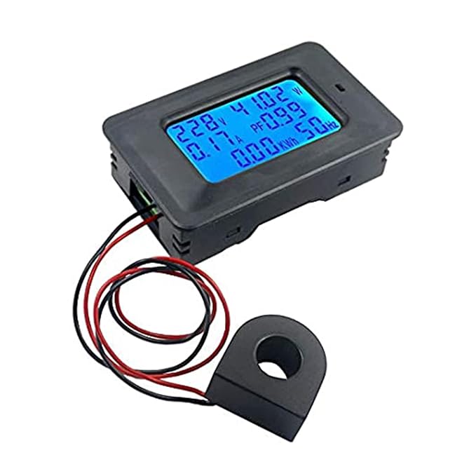 Quick Sense Digital Power Meter Voltmeter Ammeter Energy Monitor