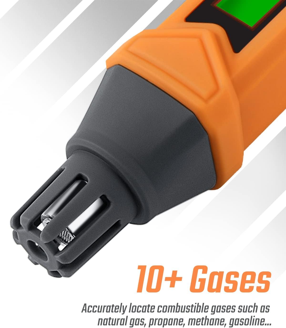 Portable Natural Gas Leak Detector with Audible and Visual Alarm