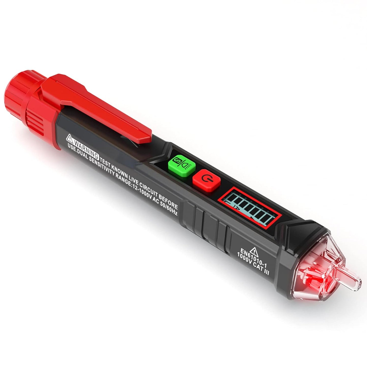 Quick Sense Digital Voltage Tester Pen NCV LCD Breakpoint Finder