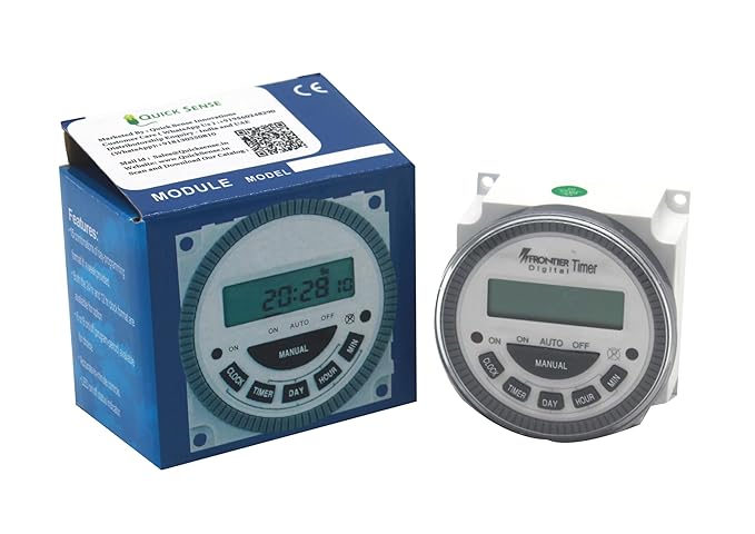 Quick Sense TM-619 30A Programmable Digital Countdown Timer Switch 220V