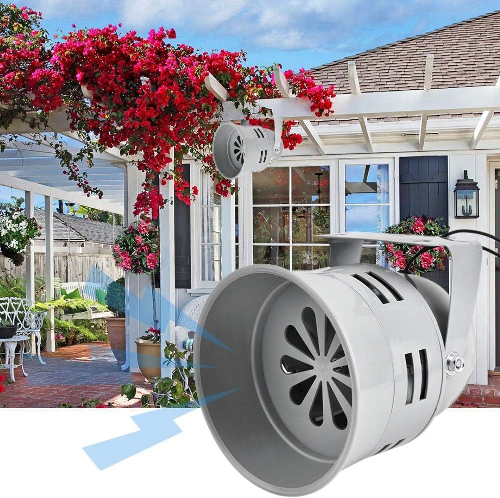 Quick Sense MS-290 Industrial Motor Siren 112dB Metal 200m Range