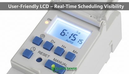 Timer Switch Qs-T3-Brown B2B