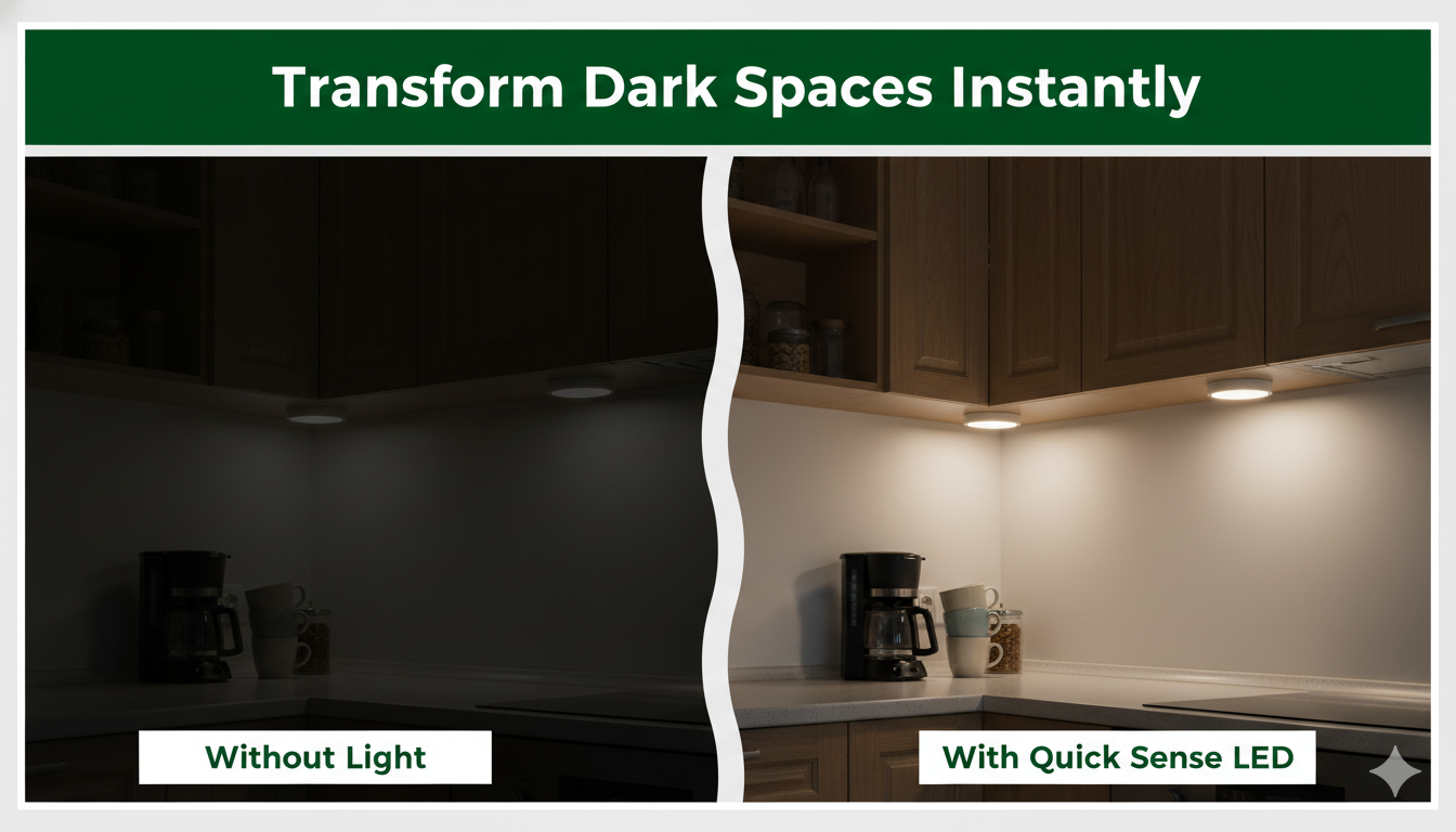 Color Changing Closet Fixture with Remote B2B