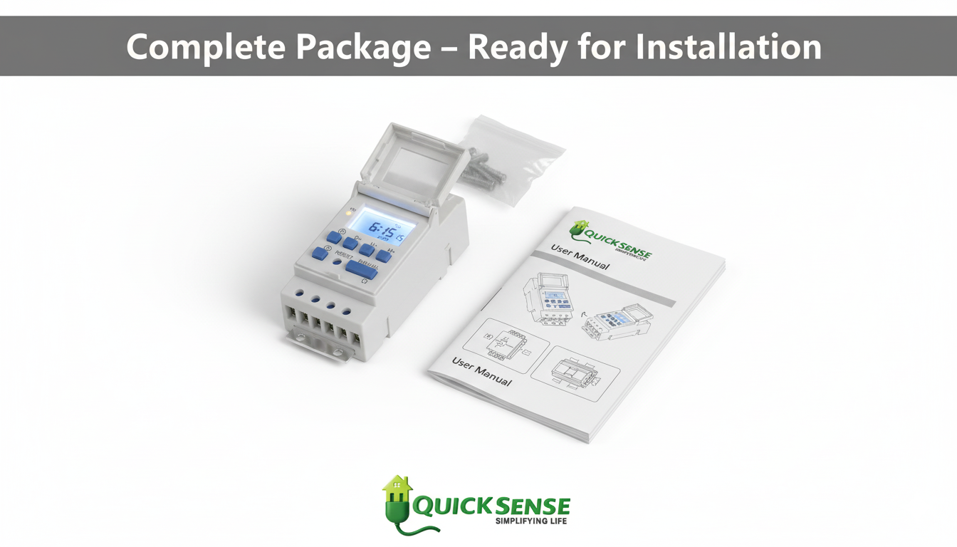 Timer Switch Qs-T3-Brown B2B