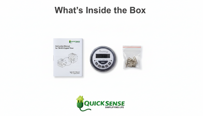 Timer Switch QS-619-12V-5PIN B2B