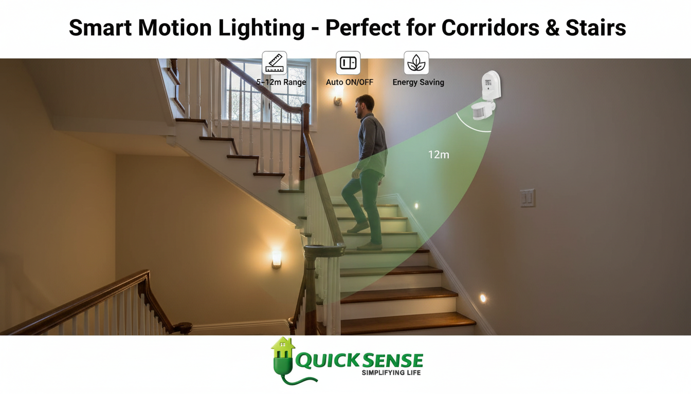 Wall Mount PIR Sensor Qs-11