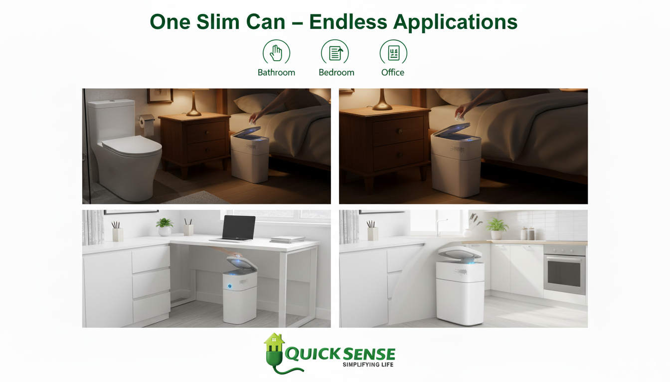 Smart Dustbin QS-DST01 B2B