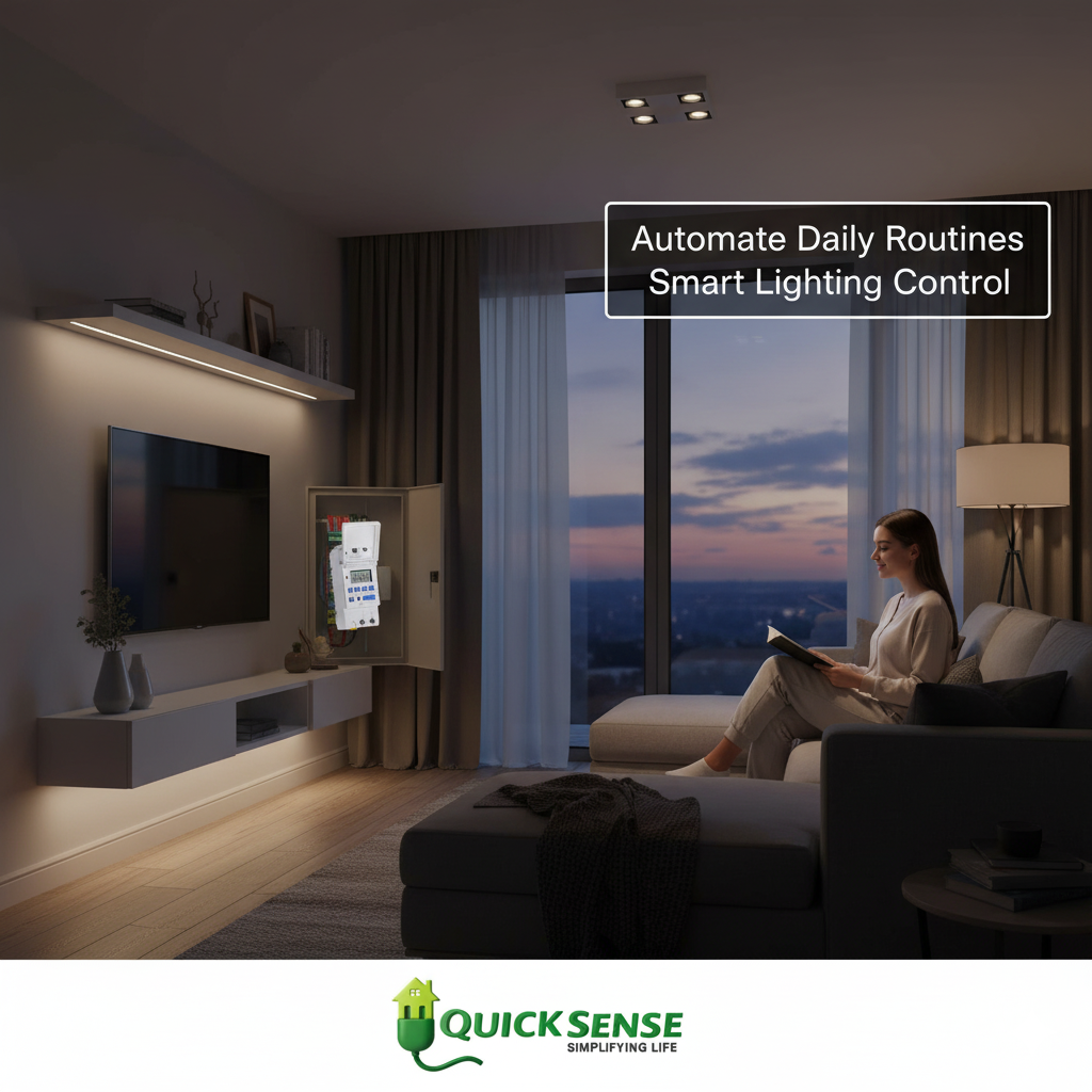 Timer Switch Qs-T3-Brown B2B