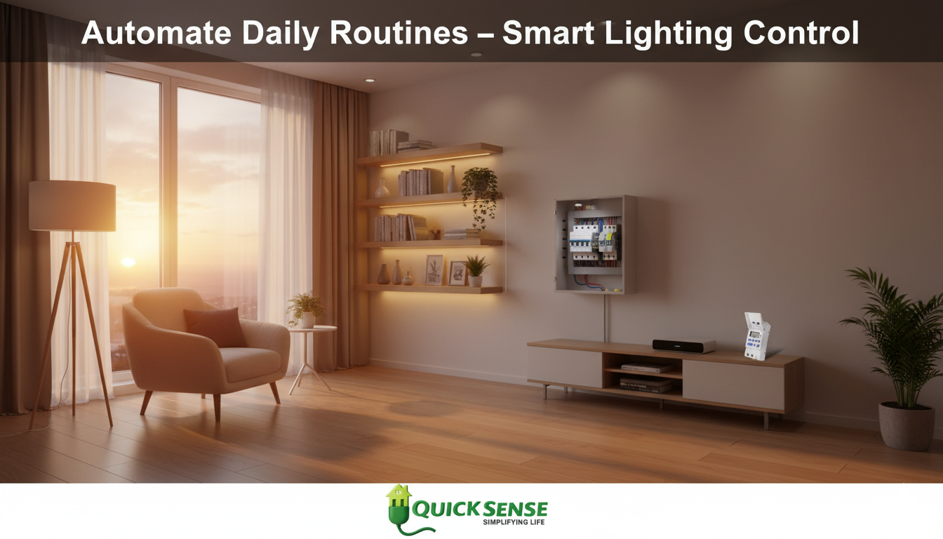 Timer Switch Qs-T3-Brown B2B