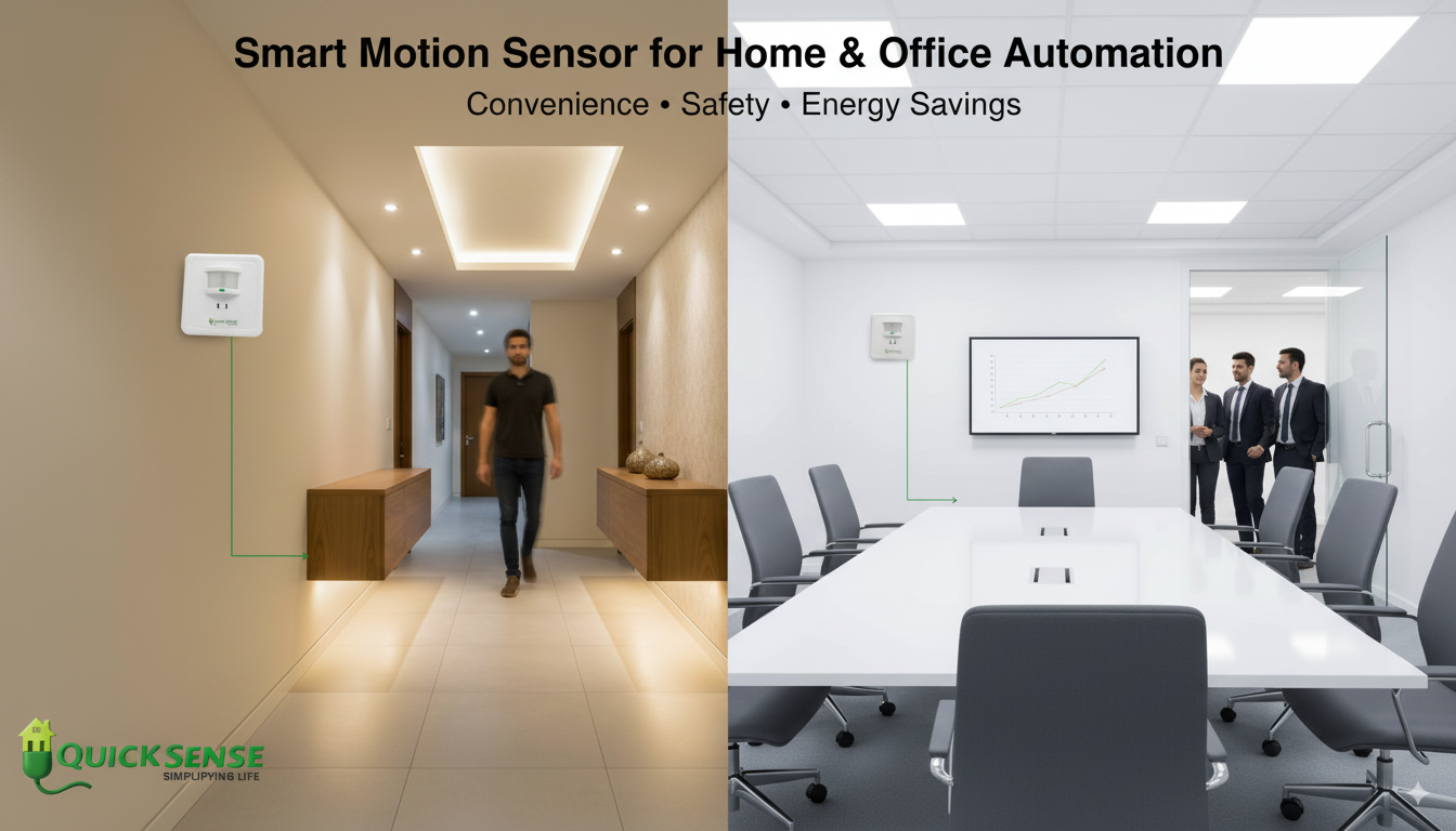 Wall Flush Mount PIR Sensor Qs-14