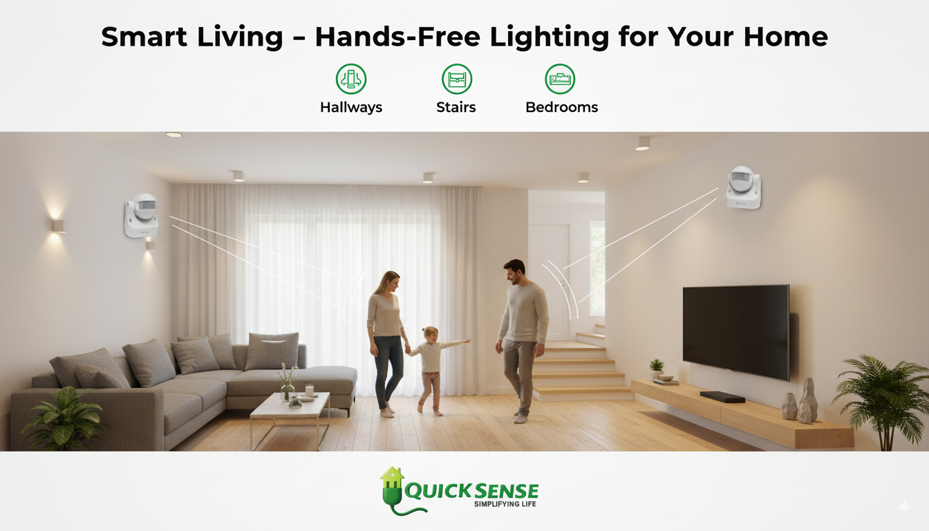 Wall Mount PIR Sensor Qs-09