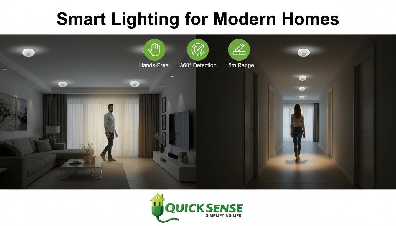 Ceiling Mount PIR Sensor Qs-08B B2B