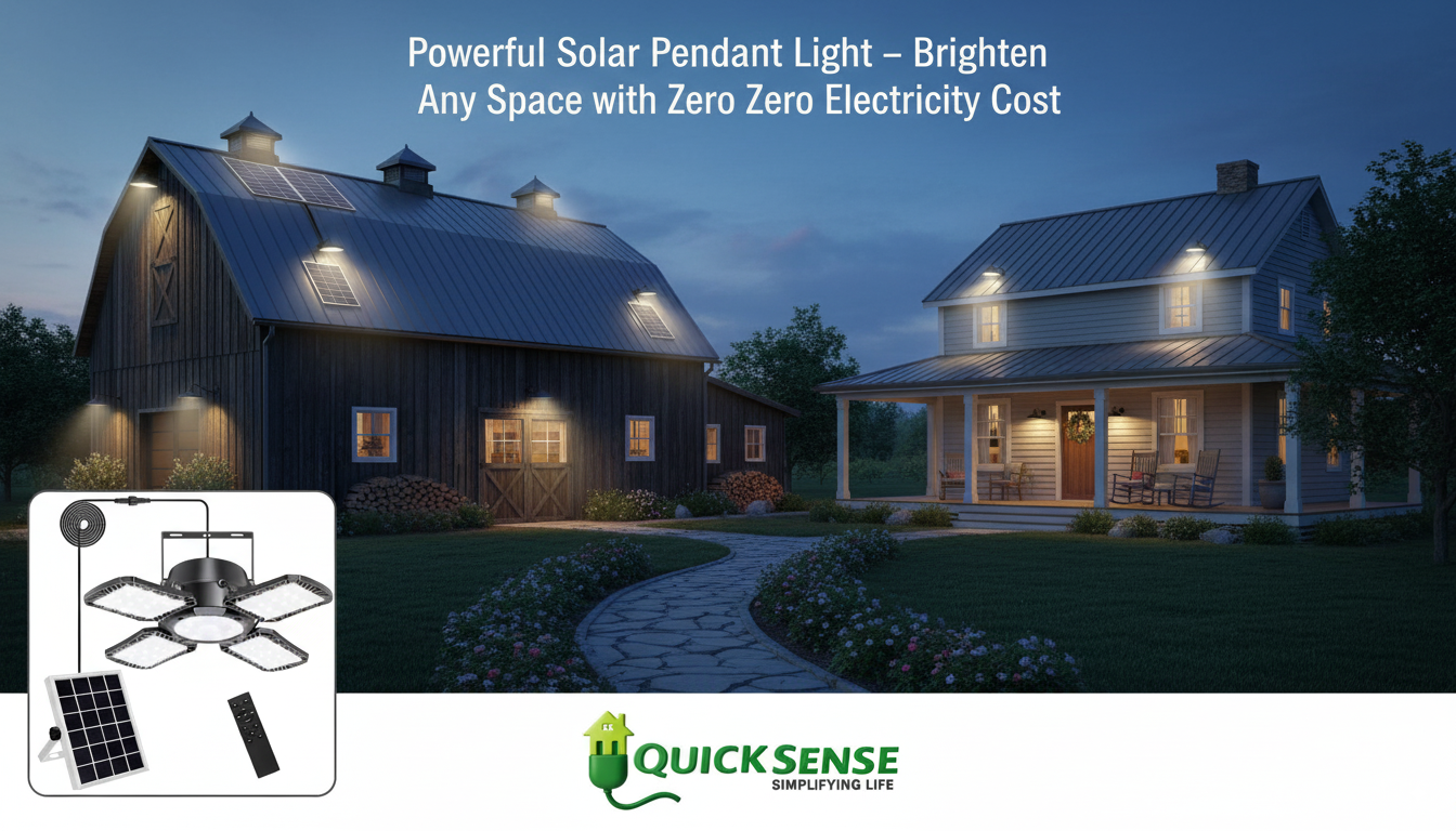 Solar Motion Sensor Light QS-SSL01 B2B