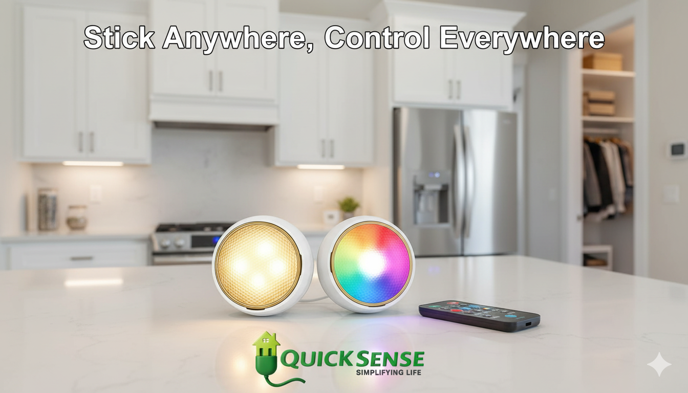 Color Changing Closet Fixture with Remote B2B