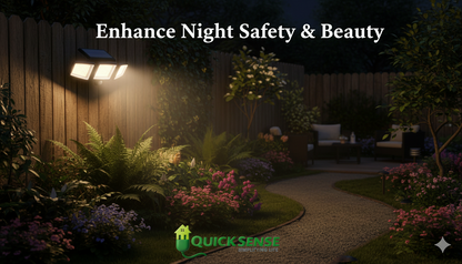 Solar Motion Sensor Light QS-SMS01 B2B