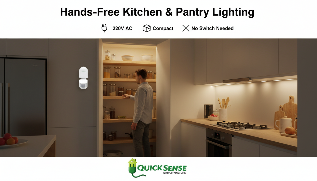 Wall Mount PIR Sensor Qs-11