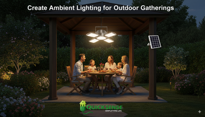 Solar Motion Sensor Light QS-SSL01 B2B