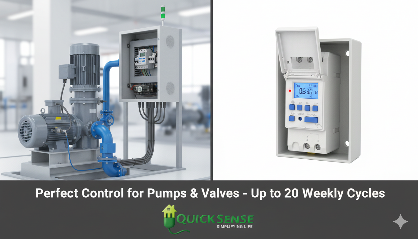 Timer Switch Qs-T3-Brown B2B