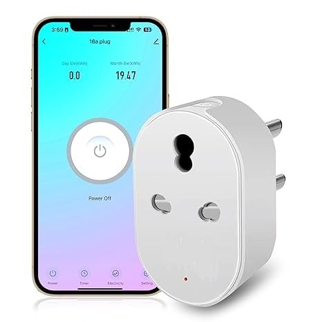 Quick Sense 16A WiFi Bluetooth Smart Plug Energy Monitor Timer