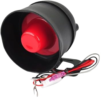 Quick Sense High-Power Electronic Siren 110dB DC 9-15V Hooter