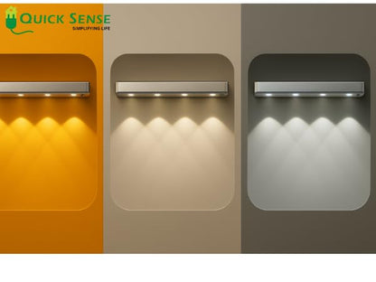 Quick Sense 60cm Motion Sensor LED Cabinet Light Bar Rechargeable