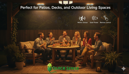Solar Motion Sensor Light QS-SMS01 B2B