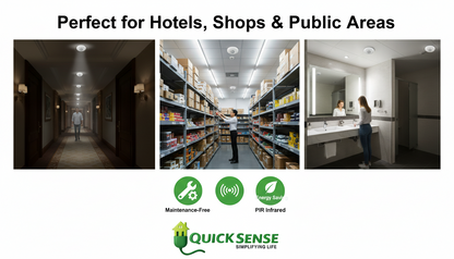 Ceiling Mount PIR Sensor Qs-08B B2B