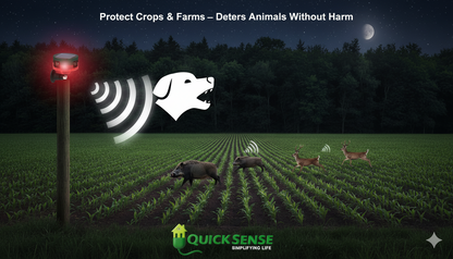 Solar Motion Sensor Alarm QS-MSA02