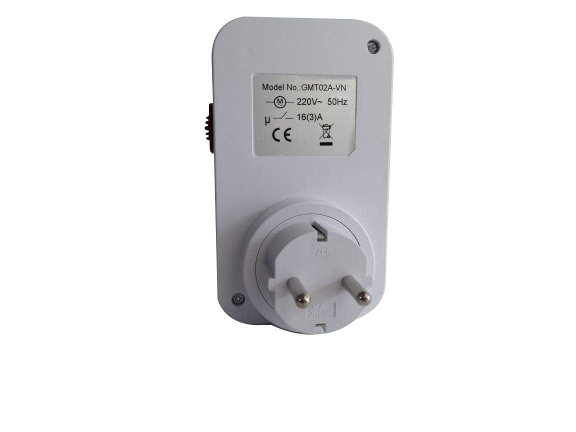 Quick Sense 24-Hour Mechanical Plug-in Timer Switch 230V 16A