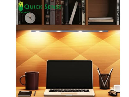 Quick Sense 60cm Motion Sensor LED Cabinet Light Bar Rechargeable