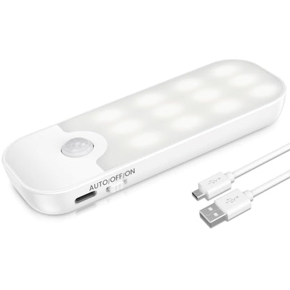 Quick Sense Rechargeable Motion Sensor LED Night Light USB-Powered Magnetic