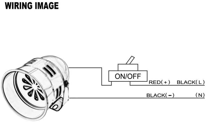 Quick Sense MS-290 Industrial Motor Siren 112dB Metal 200m Range