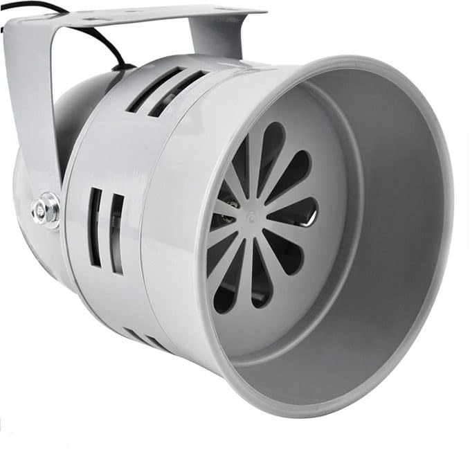 Quick Sense MS-290 Industrial Motor Siren 112dB Metal 200m Range