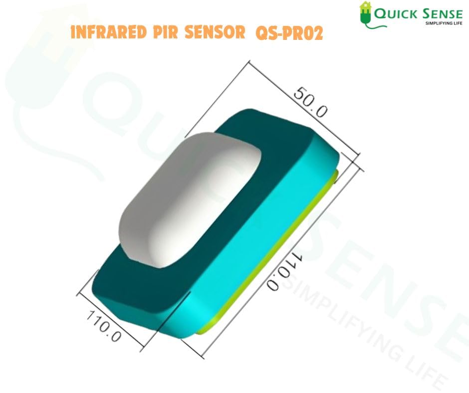 Quick Sense QS-PR02 360° PIR Motion Sensor 15m Range 220–240V