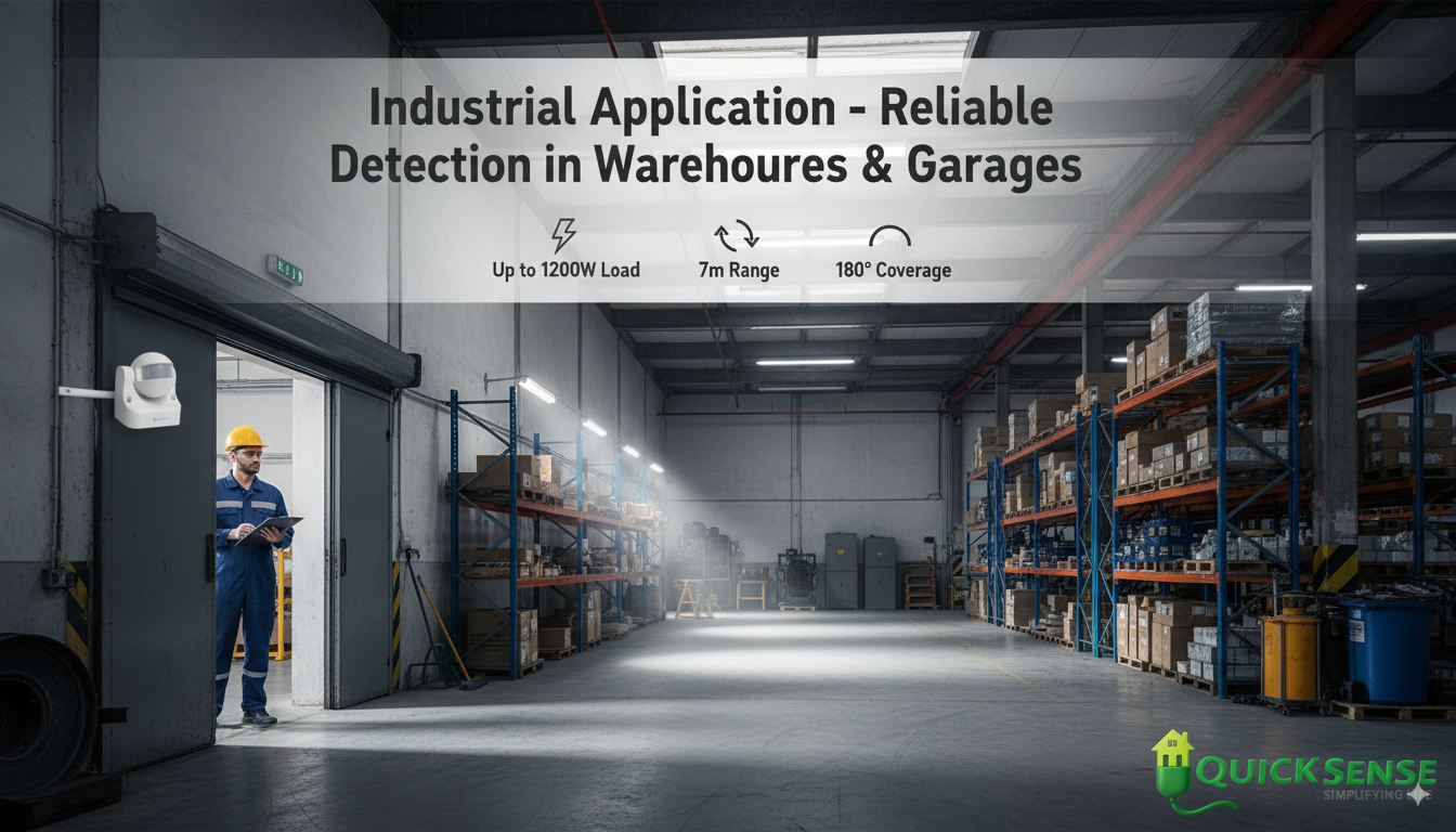 Wall Mount PIR Sensor Qs-09