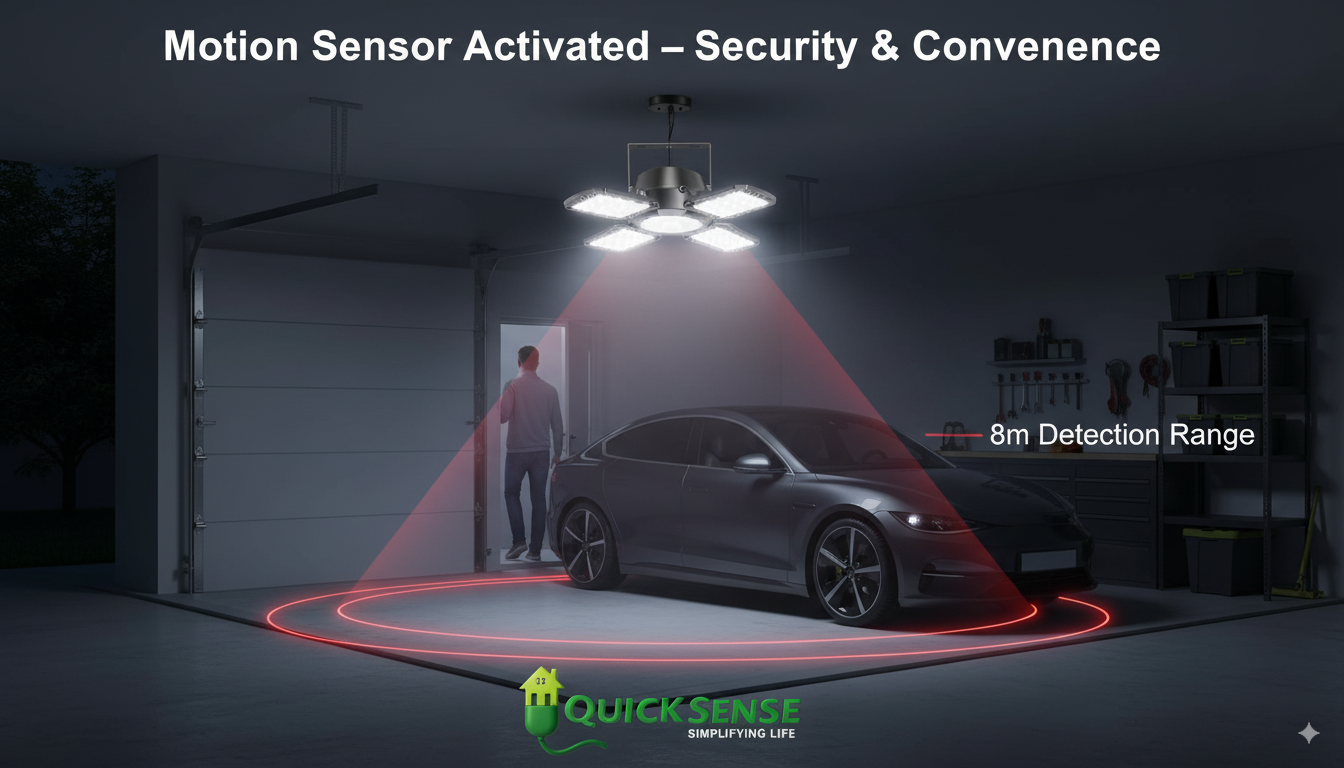 Solar Motion Sensor Light QS-SSL01 B2B