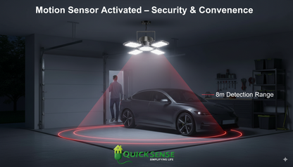 Solar Motion Sensor Light QS-SSL01 B2B